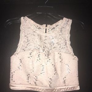 pinkish taupe 2-piece homecoming dress